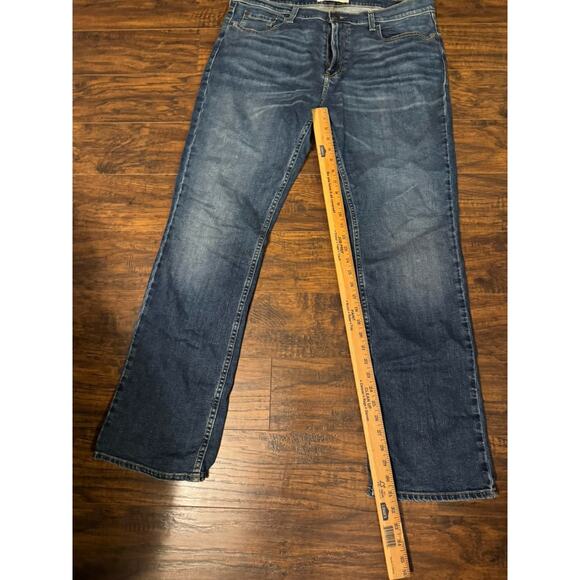 Hollister 36x32 Bootcut Dark Wash Cotton Denim Jeans - Picture 7 of 7